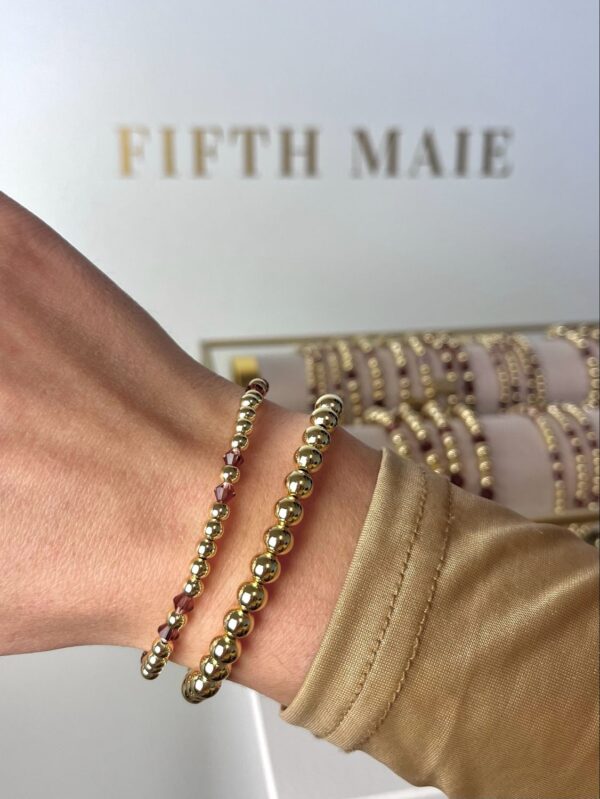 4 mm Armband - Rosé - Afbeelding 2