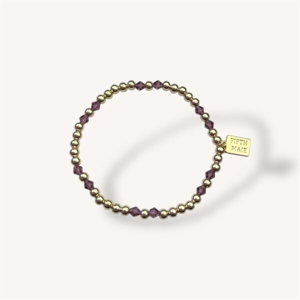 4 mm Armband - Rosé