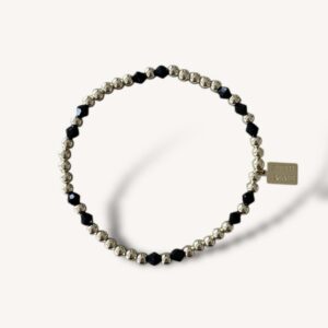 4 mm Armband - Midnight Facet