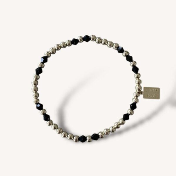 4 mm Armband - Midnight Facet