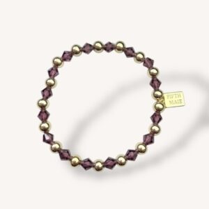 6 mm Armband - Rosé Mix