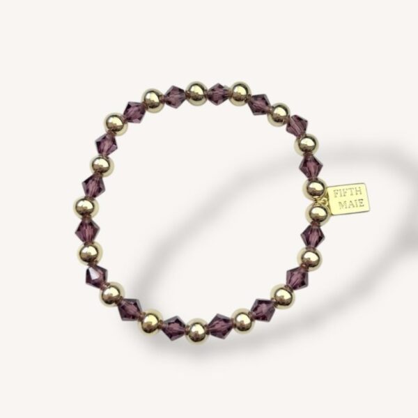 6 mm Armband - Rosé Mix