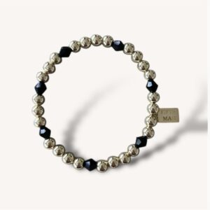 6 mm Armband - Midnight Facet