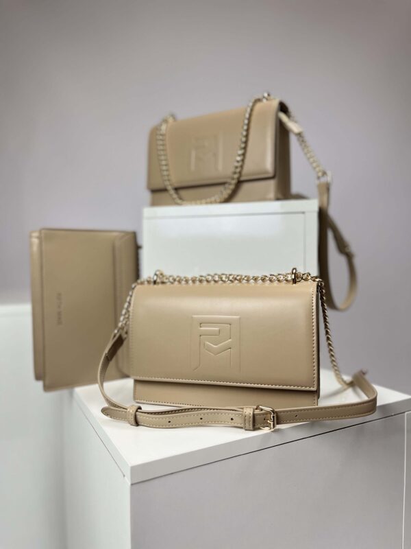 Crossbody Deboss - Beige - Afbeelding 2