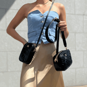 Crossbody Phone - Zwart