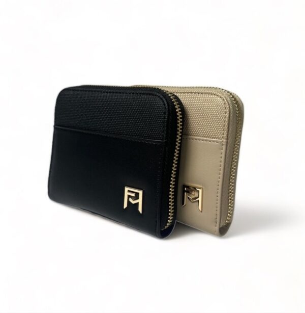 Portemonnee met rits — Beige - Afbeelding 3