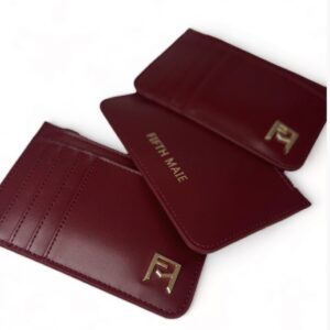 Compacte Kaarthouder — Maroon
