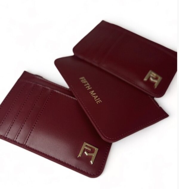 Compacte Kaarthouder — Maroon