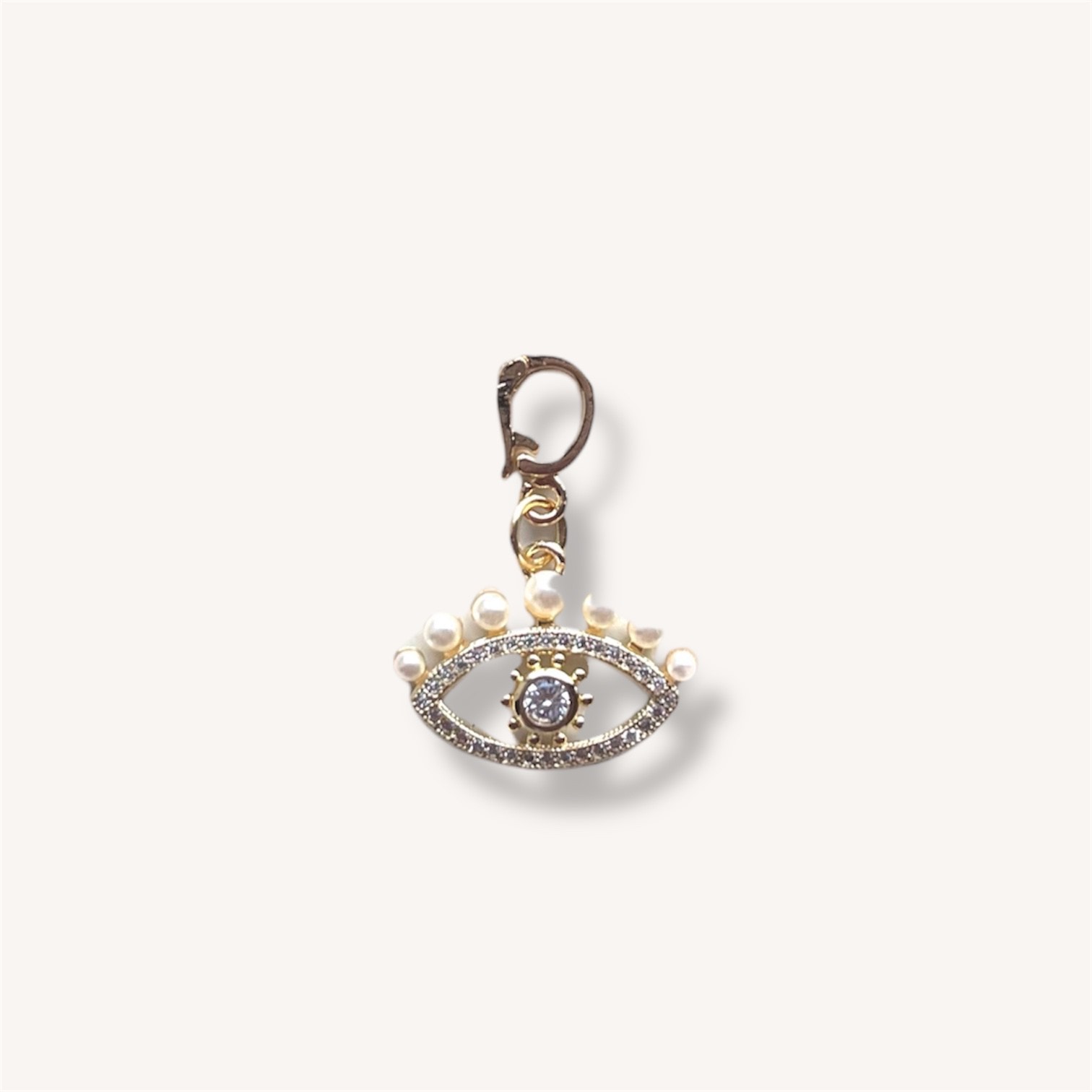 Pearl Eye Charm