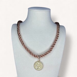 Sandy Rope ketting met snake charm